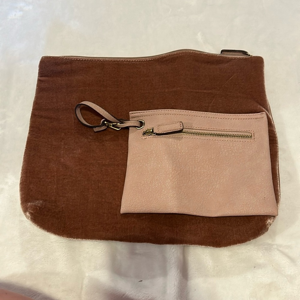 Free people pink purse set